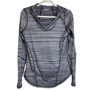Zella Hooded long sleeve exercise top